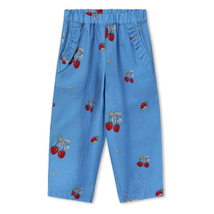 Fliink - Elma Strawberry Pantolon | Gök mavisi