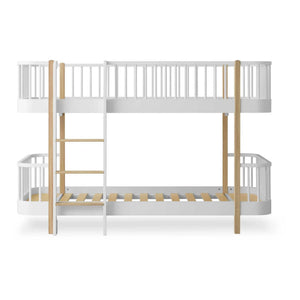 Oliver Furniture - Ahşap orta yükseklikte ranza | Meşe