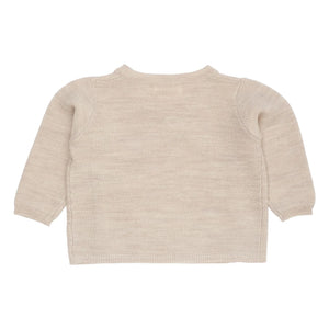 Copenhagen Colors - Heather bej Merino Yün Çift Düğmeli Hırka