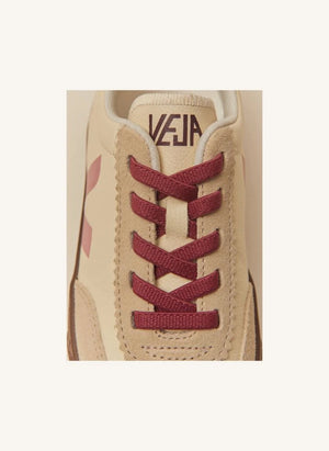 Veja - أحذية رياضية جلدية صغيرة - Veja x Bonpoint | وردي