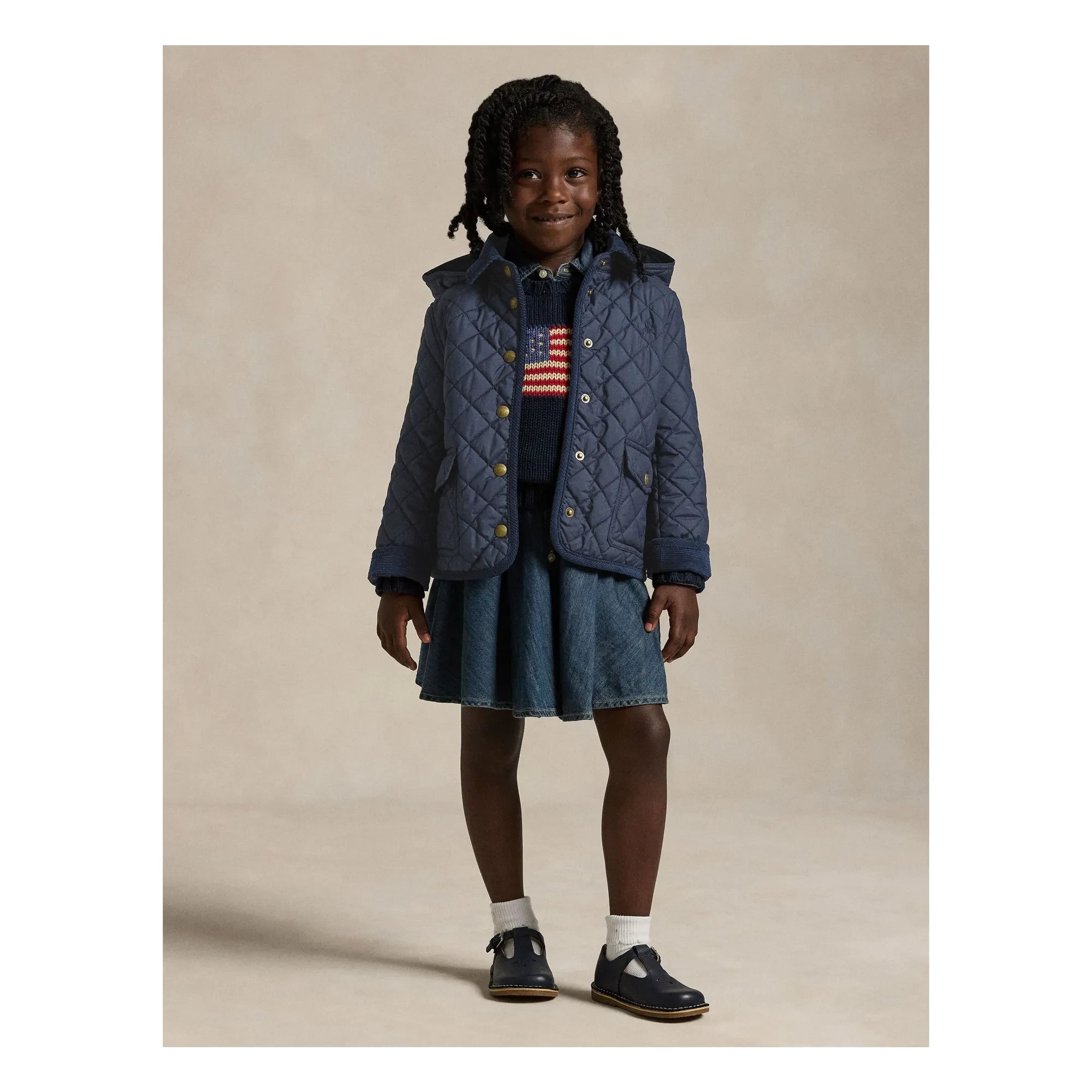 Ralph Lauren - Kapitone Kaban | Lacivert