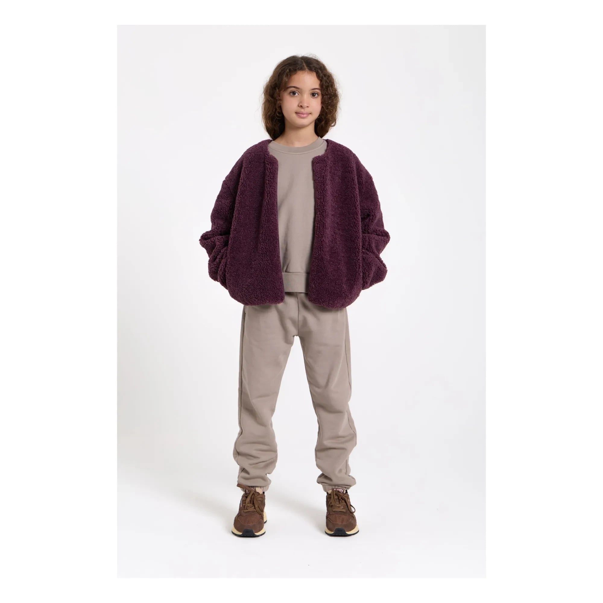 Smallable Kid - Kiwi Organik Pamuklu Jogger | Taupe Gri
