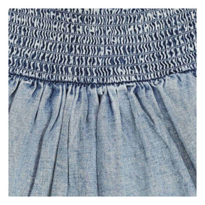 Tumble N'Dry - Yıkanmış mavi Denim Anguria etek