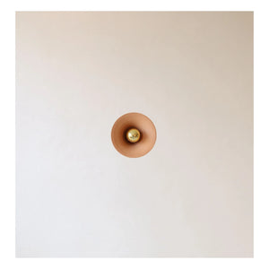 Masamé - Gigaro ham seramik duvar lambası | Terracotta