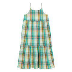 Hundred Pieces - Dress Sanda Kareli | Şeftali