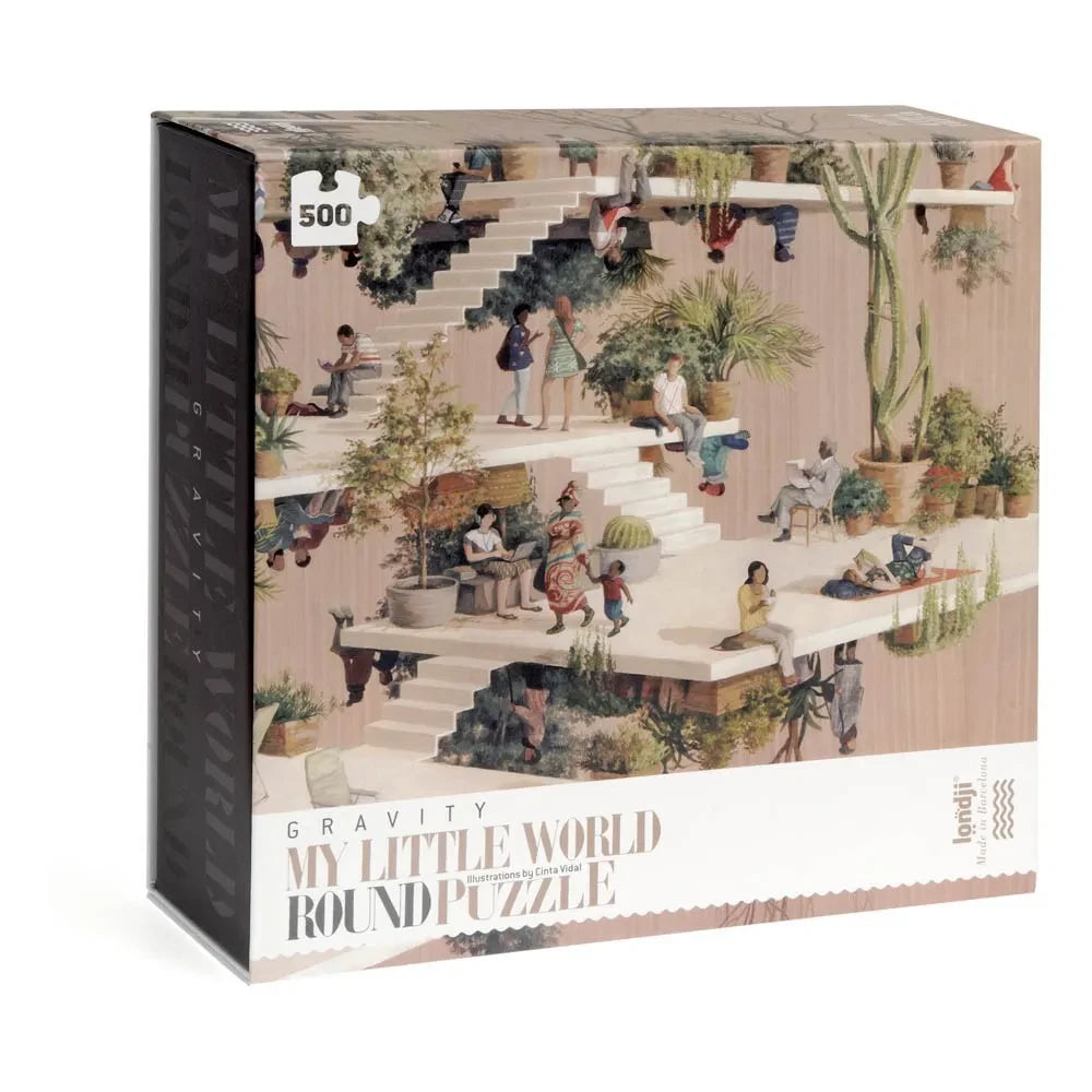 Londji - Gravity 500 Parça Yuvarlak Puzzle