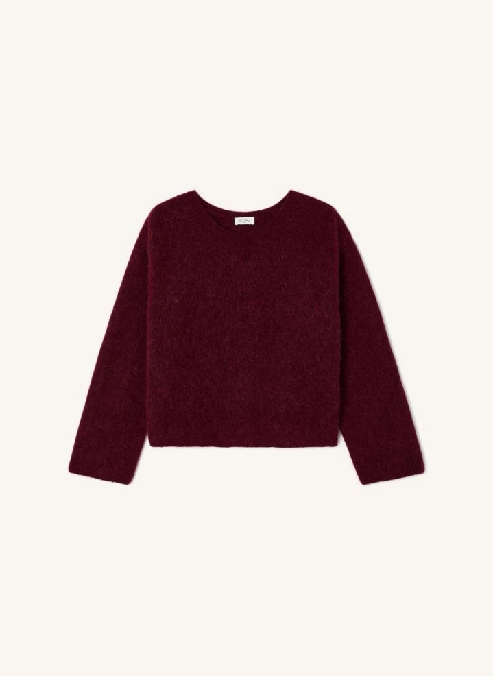 American Vintage - Vitow Alpaka Kazak | Garnet