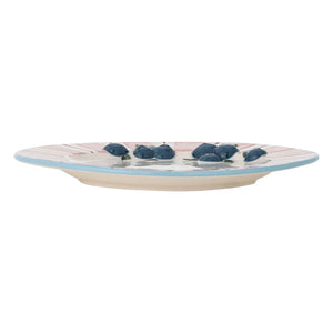 Bloomingville - Tatlı servis tabakları - 4'lü Set | Pembe