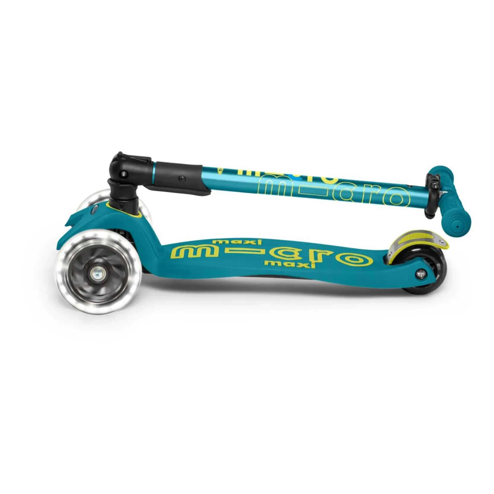 Micro - Maxi Katlanabilir LED Scooter | Yeşil