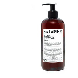 L:A BRUKET - Hinoki 304 El ve Vücut Temizleyici - 450 ml