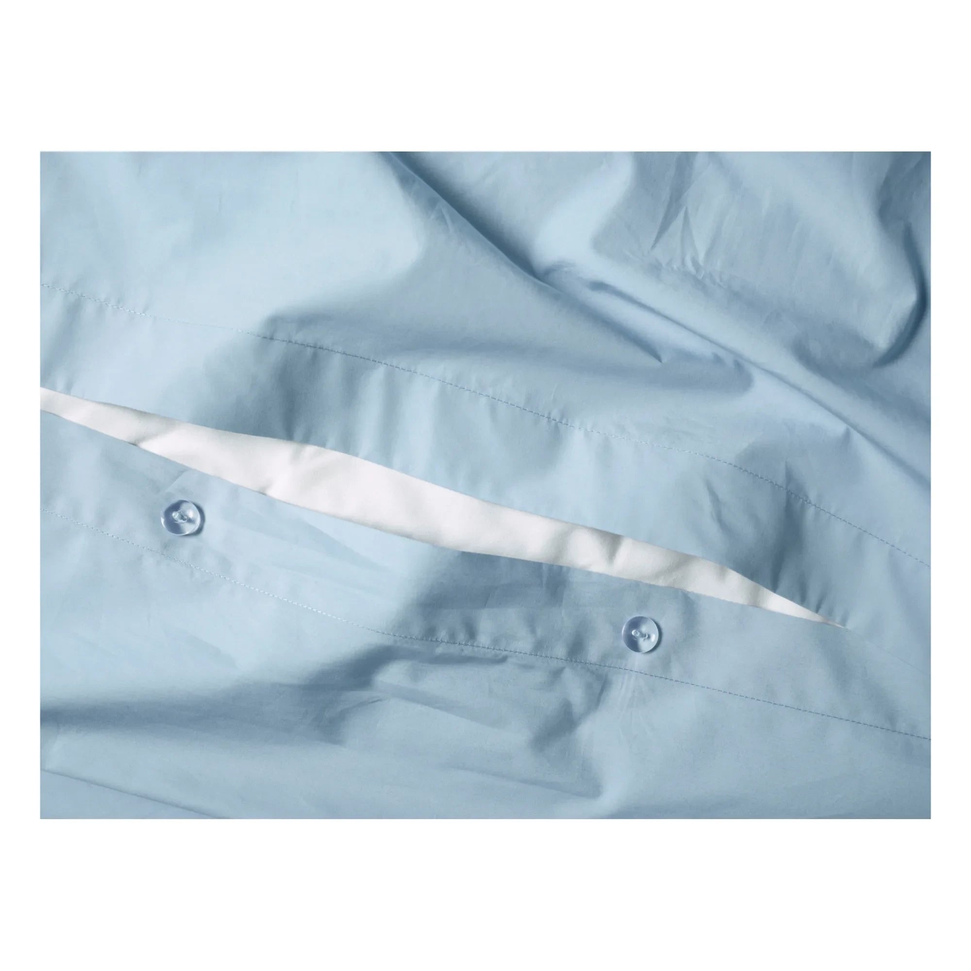 Suite 702 - Organik Percale Nevresim Kılıfı | Açık mavi