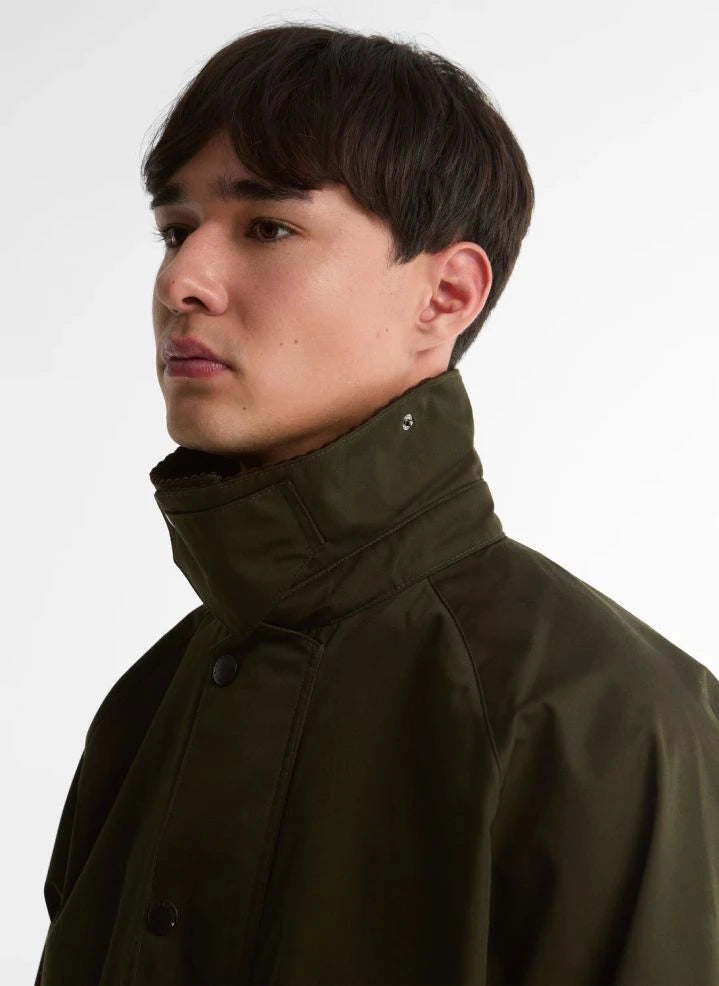 Barbour - Seyahat için Uzun Su Geçirmez Ceket | Koyu yeşil