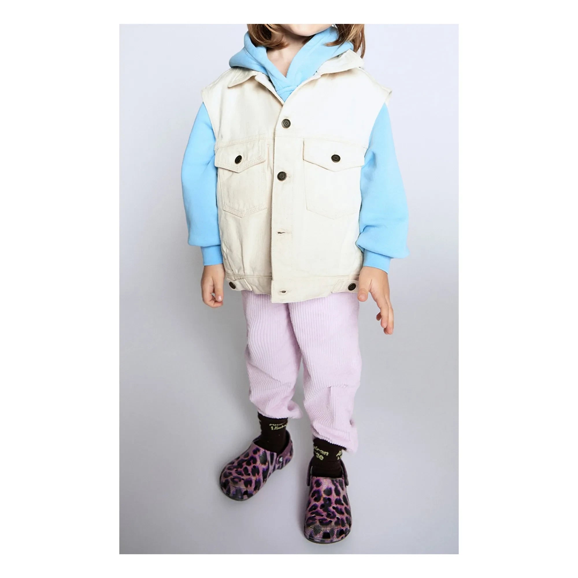 American Vintage - Snopdog Kolsuz Denim Ceket | Ekru