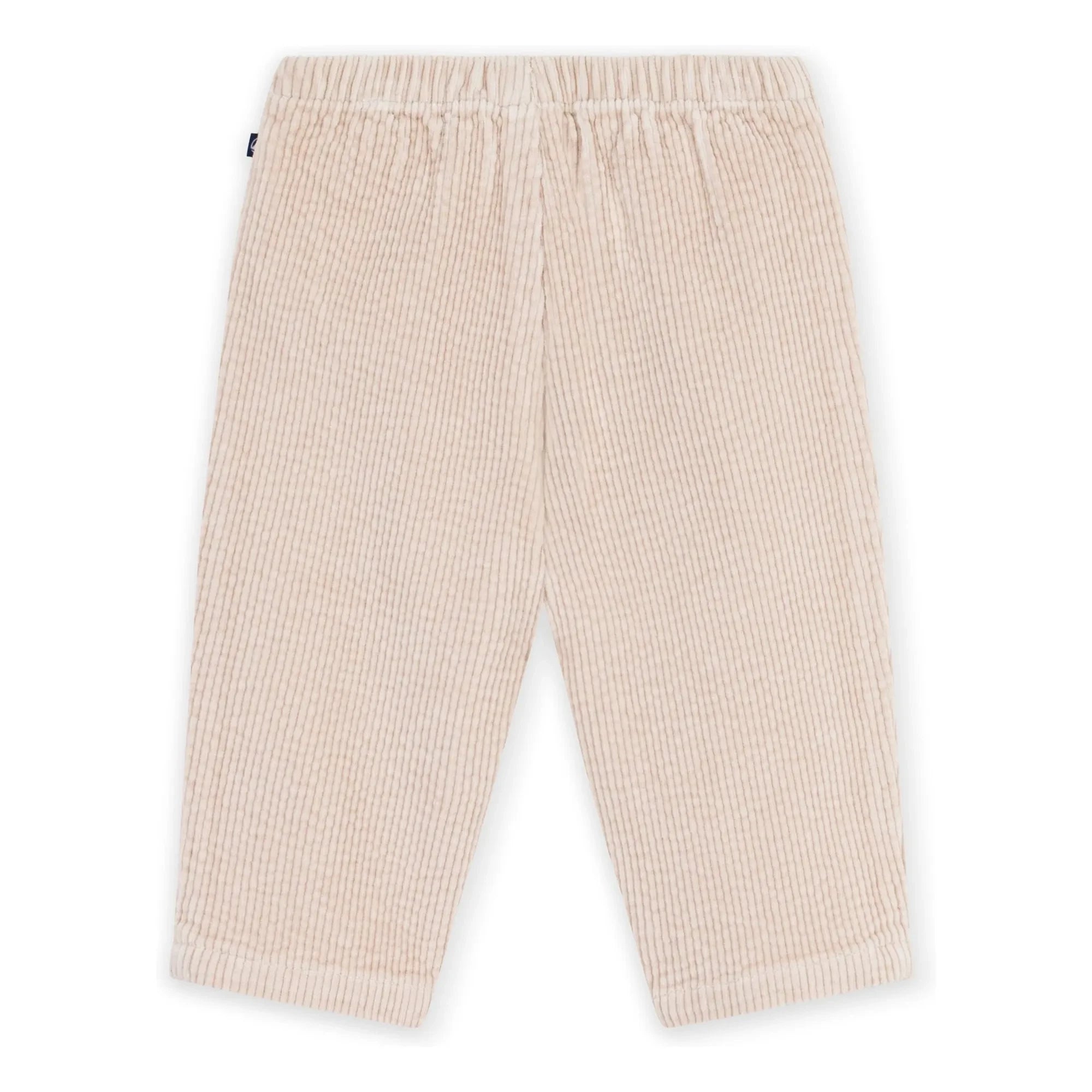 Petit Bateau - Organik Pamuk Kordonlu Pantolon | Bej