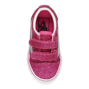 Vans - Old Skool Glitter Scratch Sneakers | Şeker pembesi