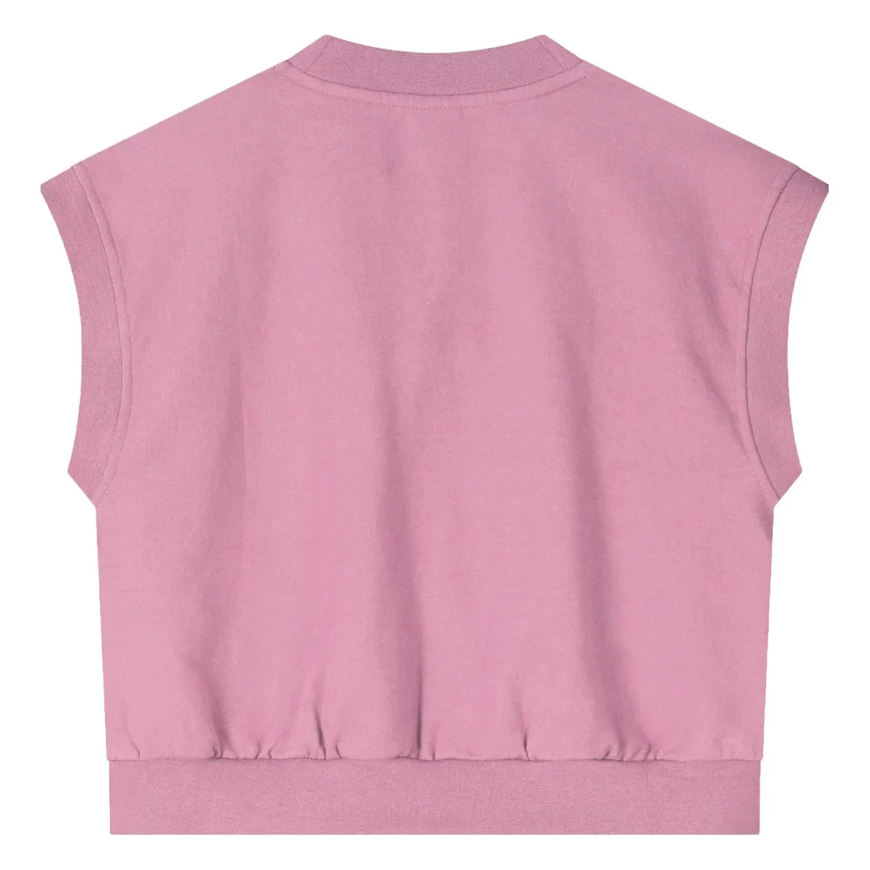 Gray Label - Spencer Organik Pamuklu Oversize Kolsuz Hırka | Pembe