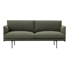Muuto - Outline 2 Kişilik Kanepe | Yeşil