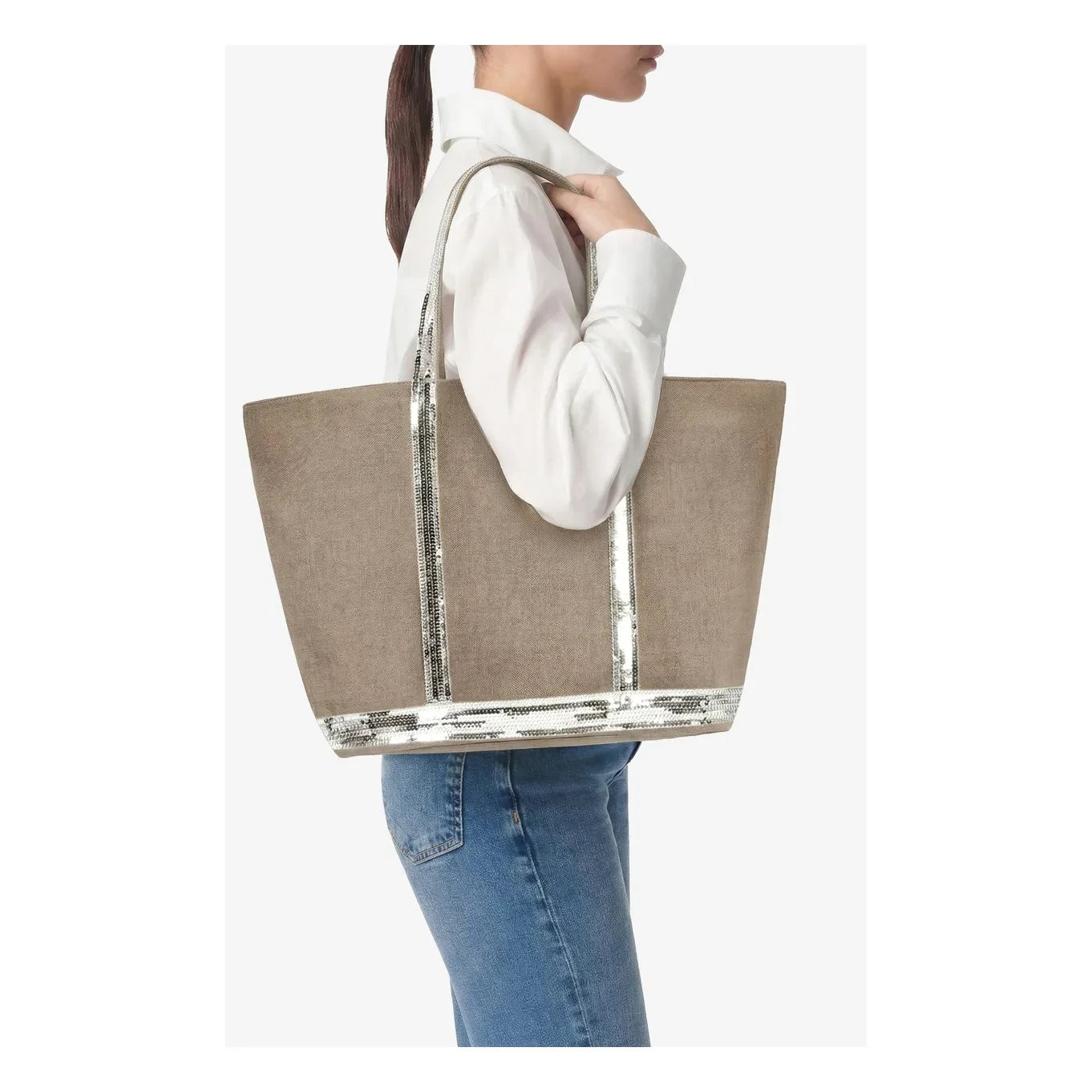 Vanessa Bruno - Tote L Fermuarlı | Bej