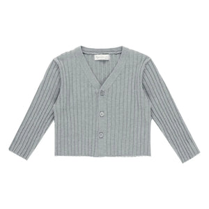 Rylee + Cru - Mini File Ribbed Atlet | Gri mavi
