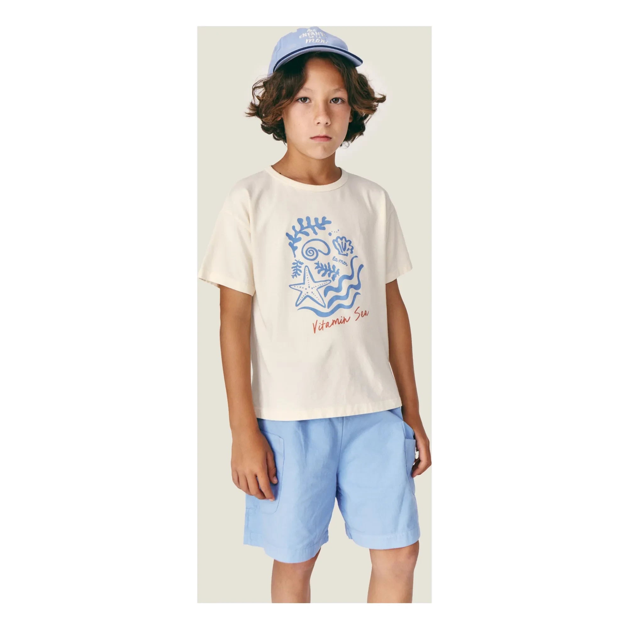 Mipounet - Les Enfants şapka | Mavi