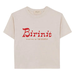 birinit - Birinit organik pamuklu T-shirt | Fildişi