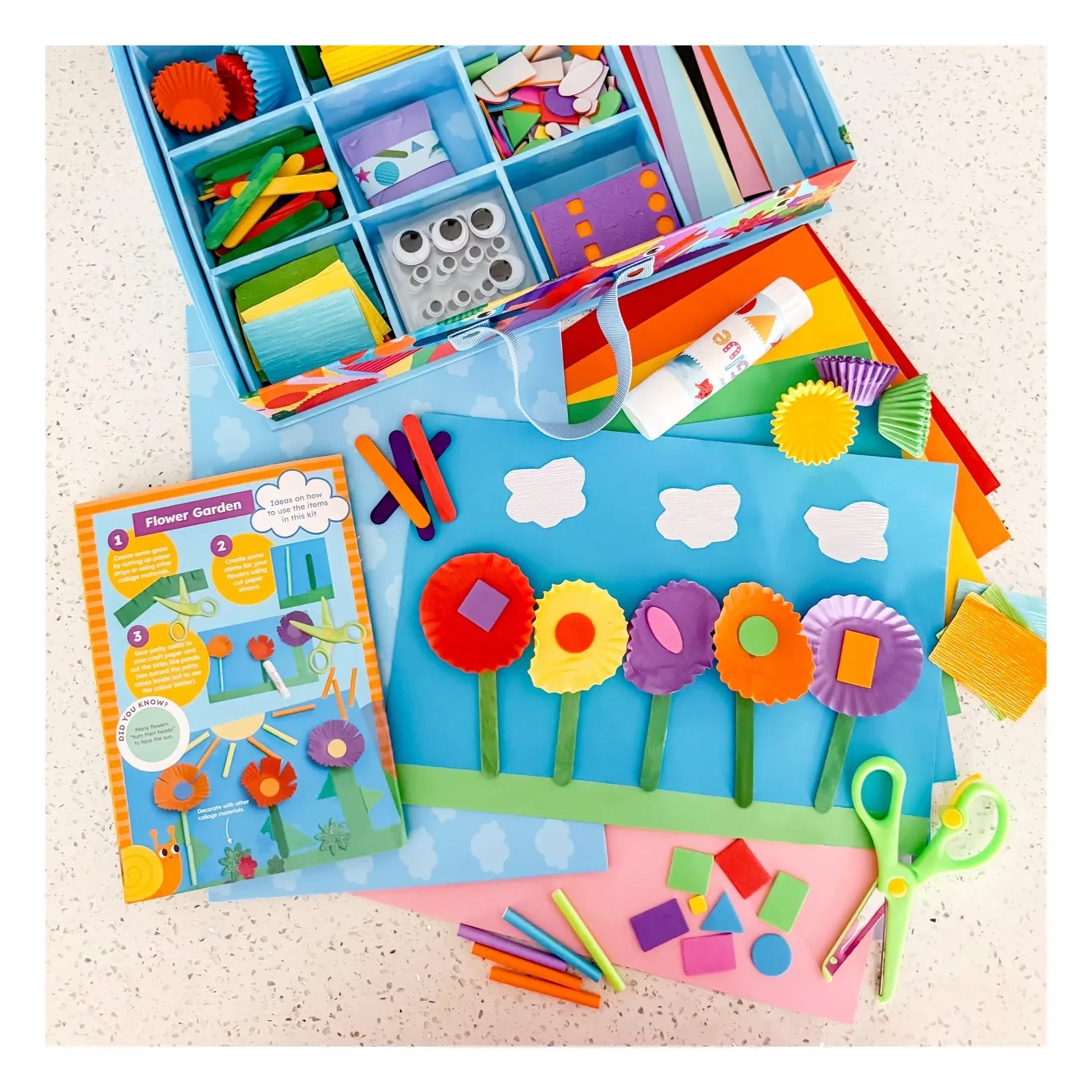 My Creative Box - Yaratıcı Kolaj Kiti - Bahçe