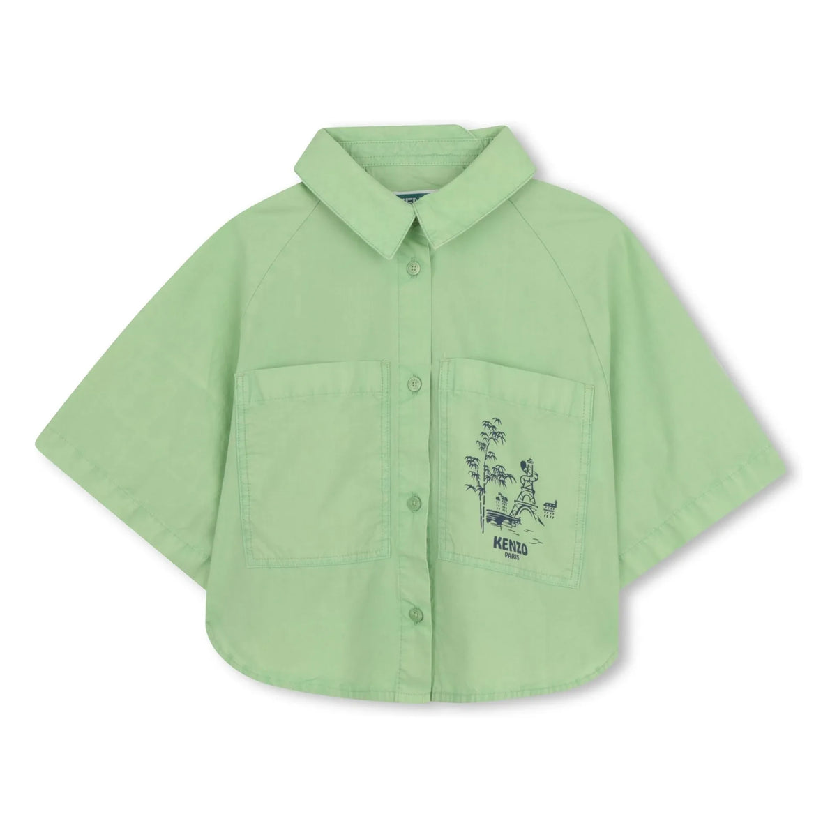 Kenzo - Kenzo Garden gömlek | Soluk yeşil