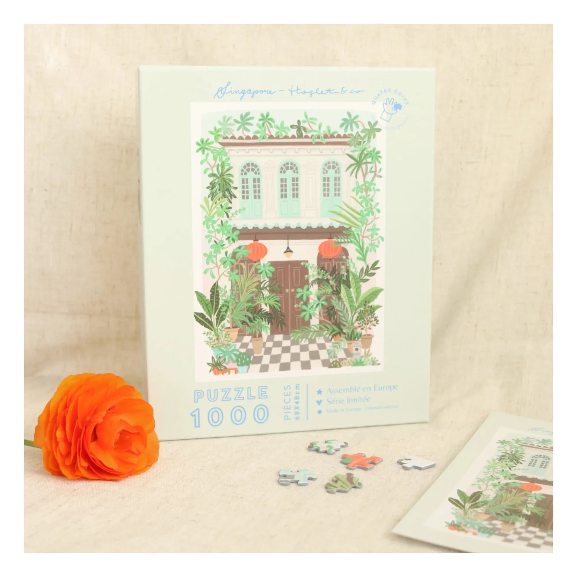 La Petite Épicerie - Hoglet Singapore Puzzle - 1000 Parça