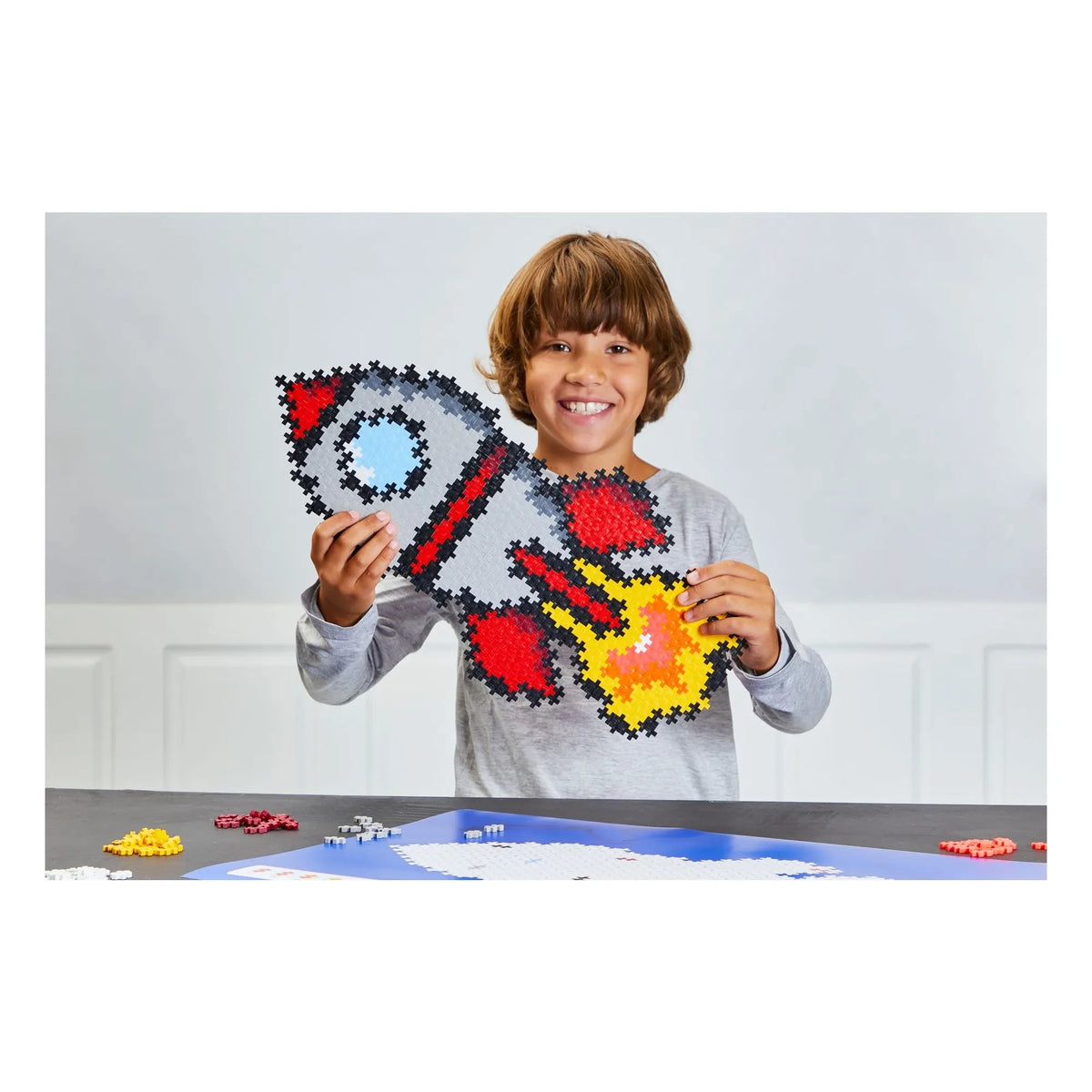 Plus-Plus - Rocket Puzzle - 500 Parça