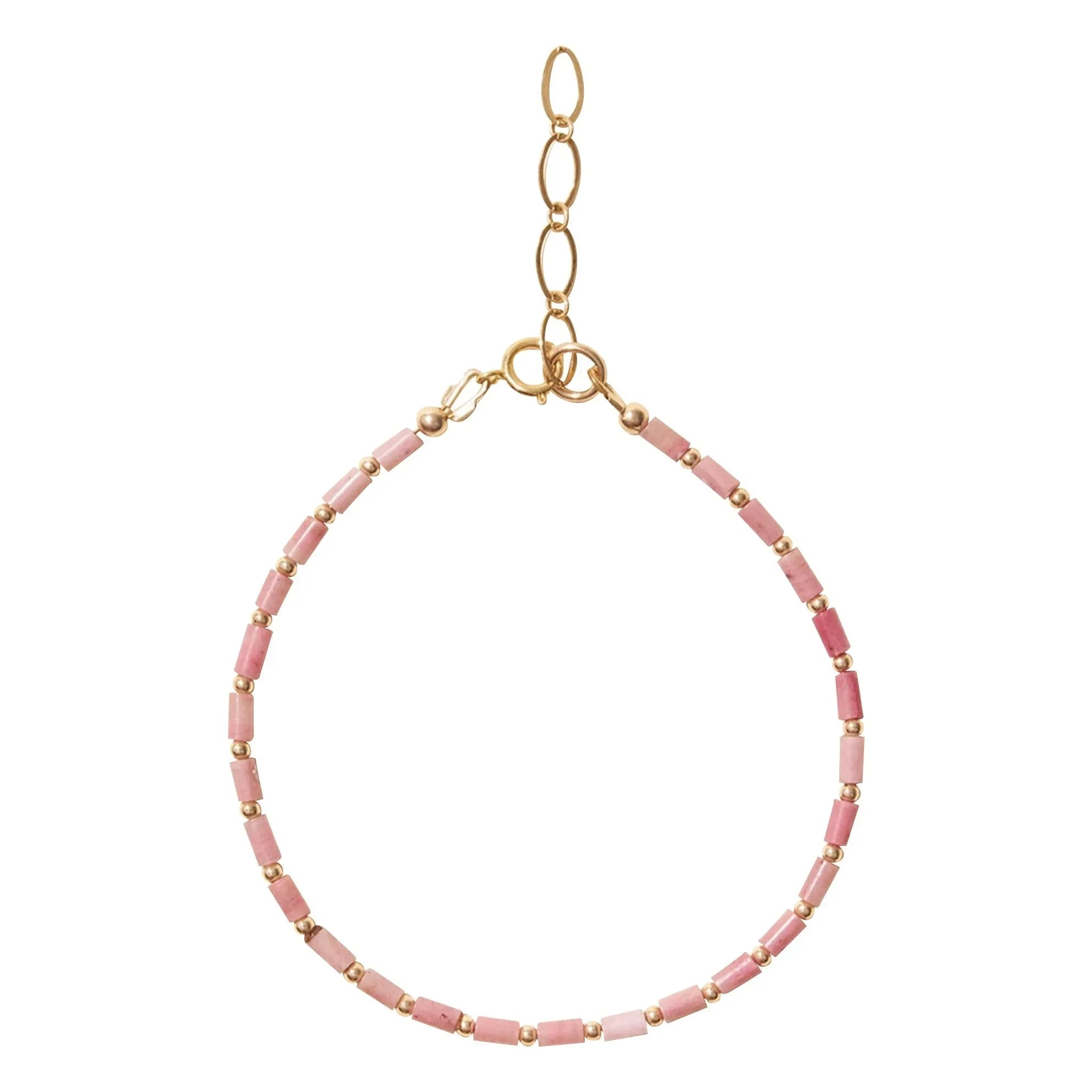 Camille Colette Studio - Baia Rodonit bileklik | Pembe
