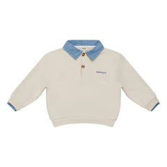 Donsje - Priem organik pamuk sweatshirt | Ekru
