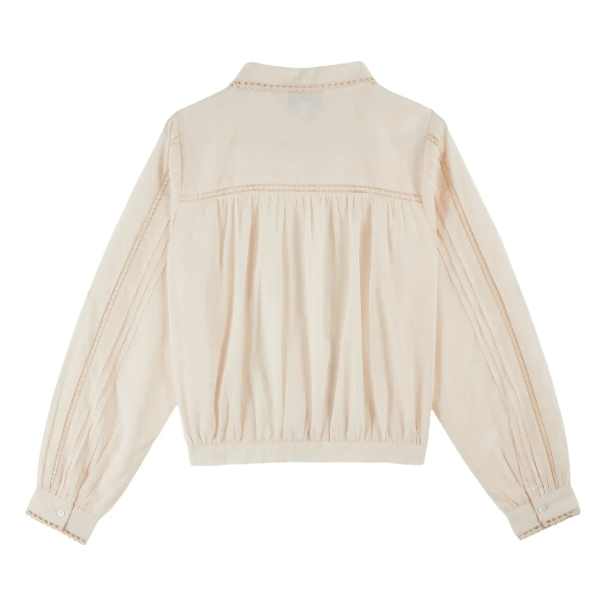 Emile et Ida - Vintage Pamuk Bluz | Krem