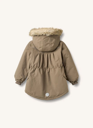 Wheat - Mathilde Geri Dönüştürülmüş Elyaflardan Yapılmış Parka | Bej