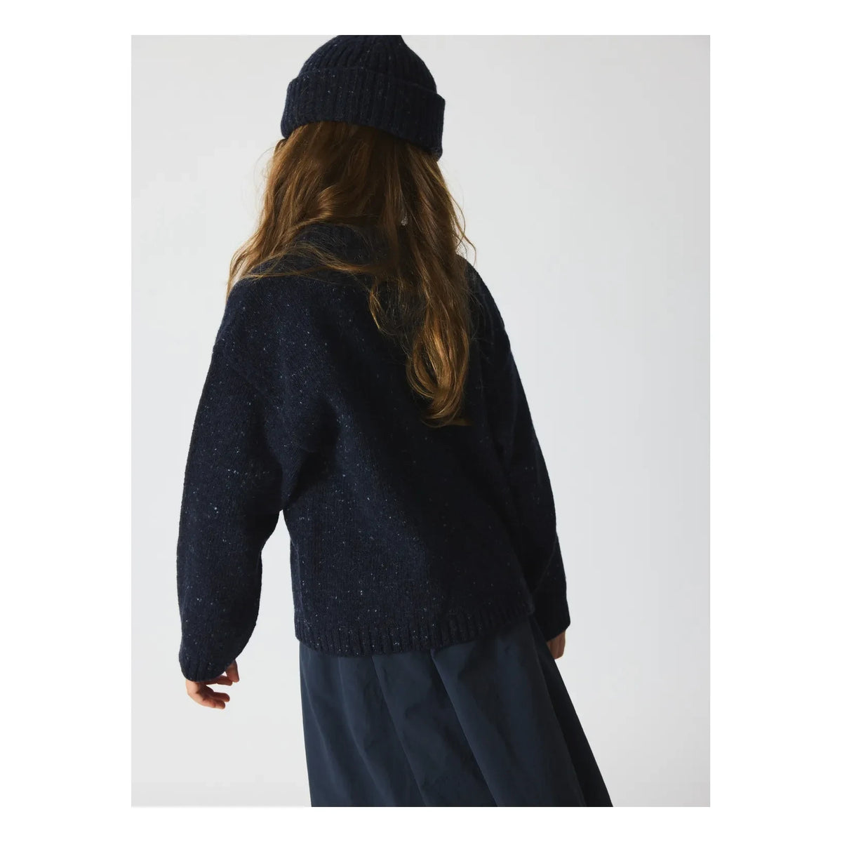 brunobruno nation - Jude Merinos Yünlü Kazak | Mavi