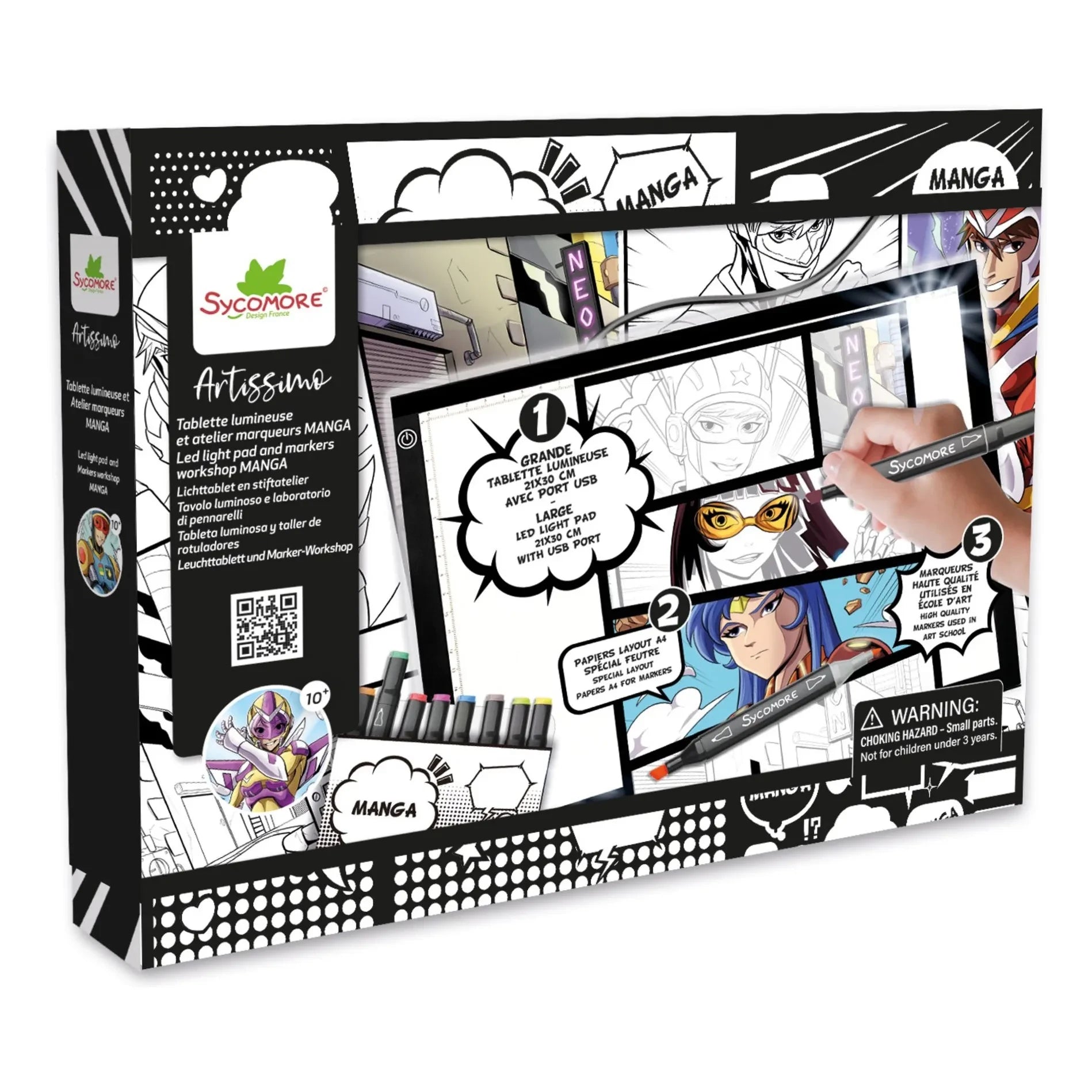 Sycomore - Manga - Işıklı masa ve marker atölyesi