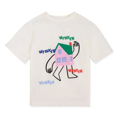 Wynken - Organik Pamuk Maison T-shirt | Ekru