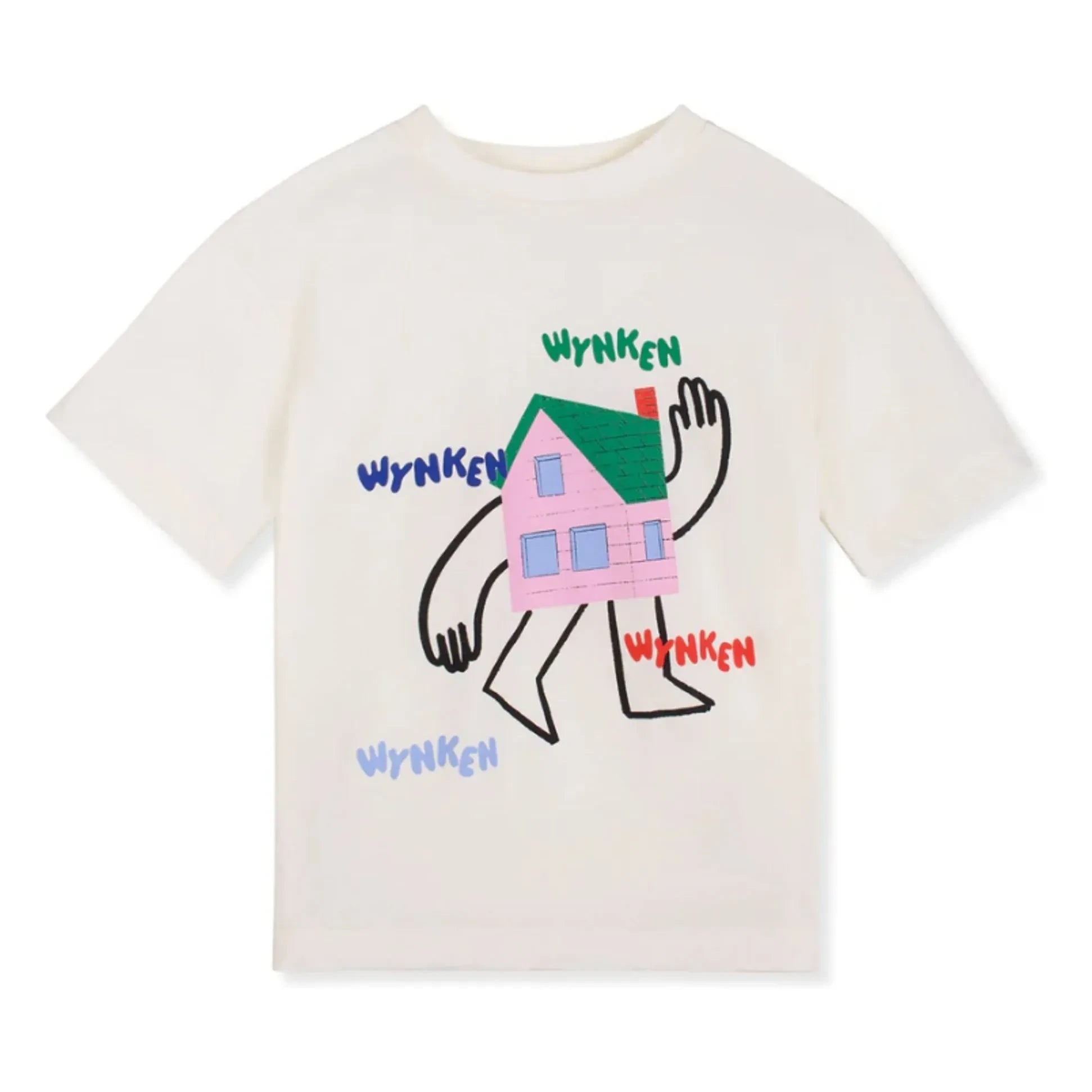Wynken - Organik Pamuk Maison T-shirt | Ekru