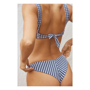Anja Paris - Bas de Maillot Le Canon Vichy | Lacivert