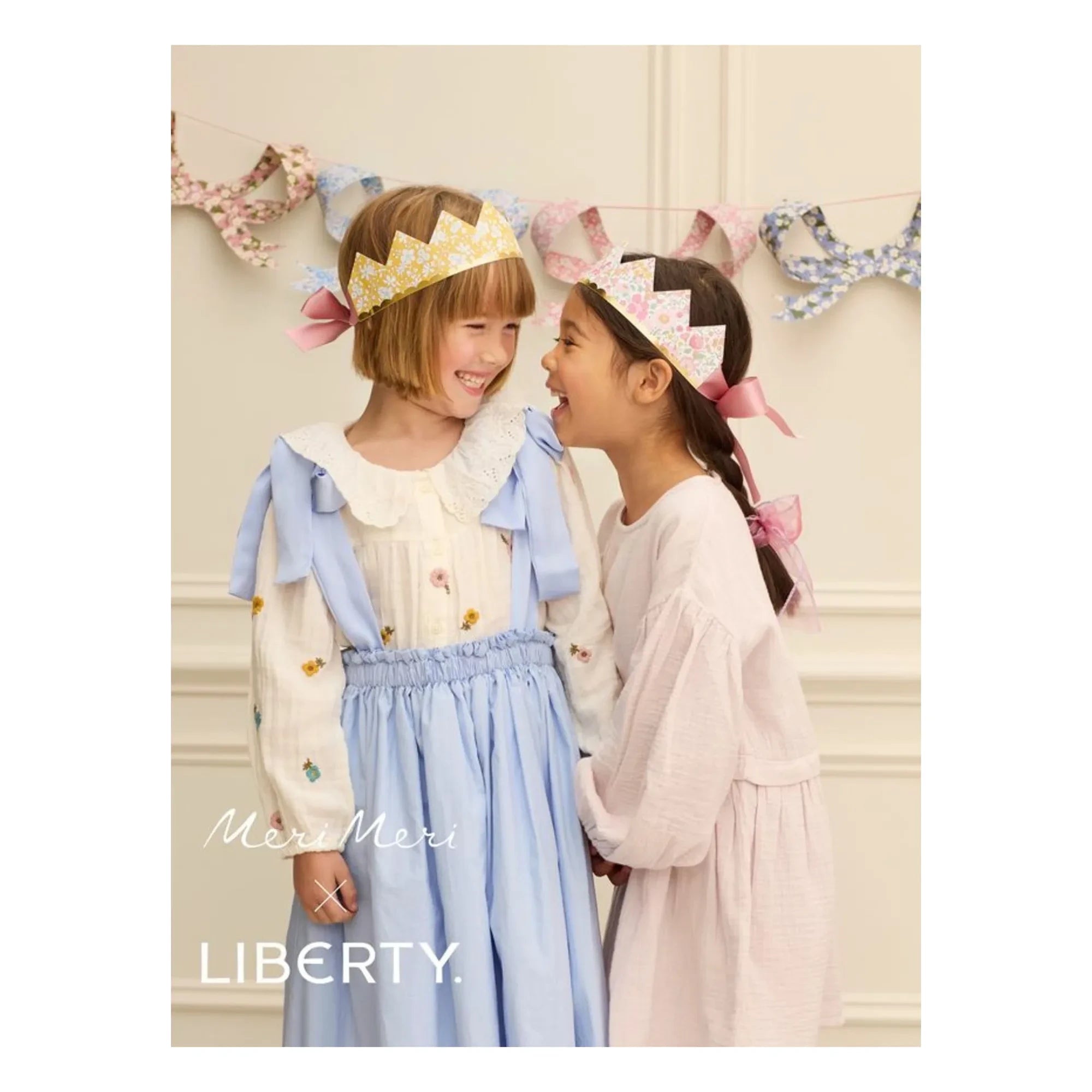 Meri Meri - Party Wreaths - Meri Meri x Liberty - 8'li Set