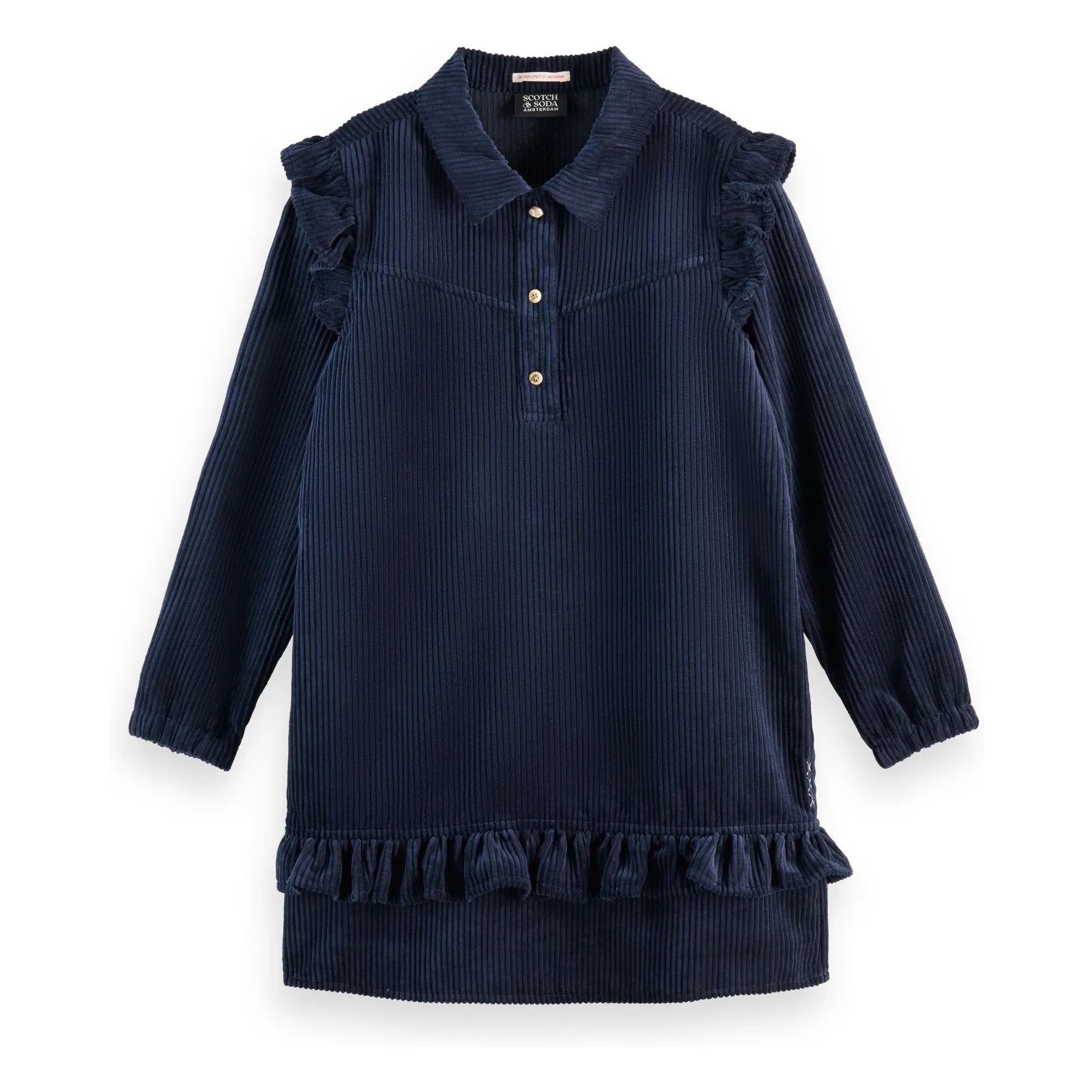 Scotch & Soda - Kadife Elbise | Lacivert