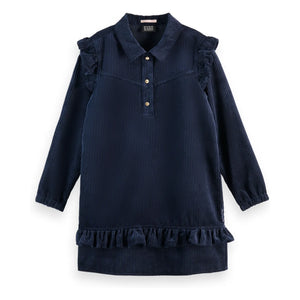 Scotch & Soda - Kadife Elbise | Lacivert