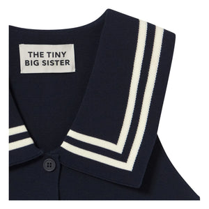 The Tiny Big Sister - Sailor Pamuklu Bluz | Lacivert
