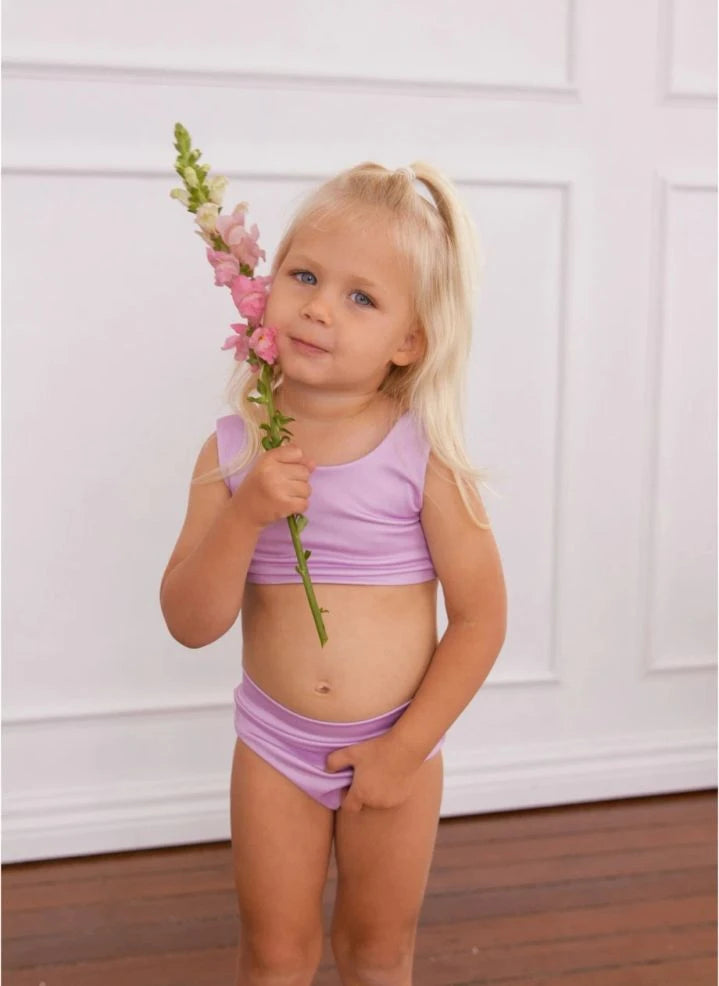 Ina Swim - Arla بيكيني من النايلون المعاد تدويره | بنفسجي فاتح (Mauve)