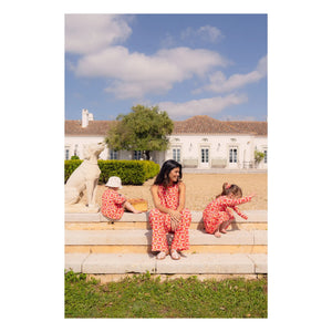 Paloma Collection - Pembe Mama elbise - Çocuk koleksiyonu | Pembe