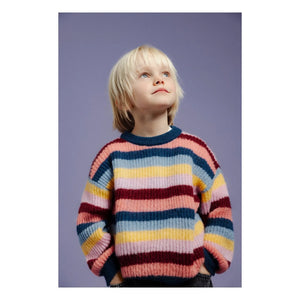 the new society - Julia Çizgili Kazak | Mavi