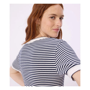 Petit Bateau - İkonik Çizgili Tişört | Lacivert