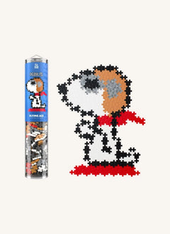 Plus-Plus - Snoopy Aviator Tube - 275 Parça - Plus-Plus x Peanuts | Beyaz