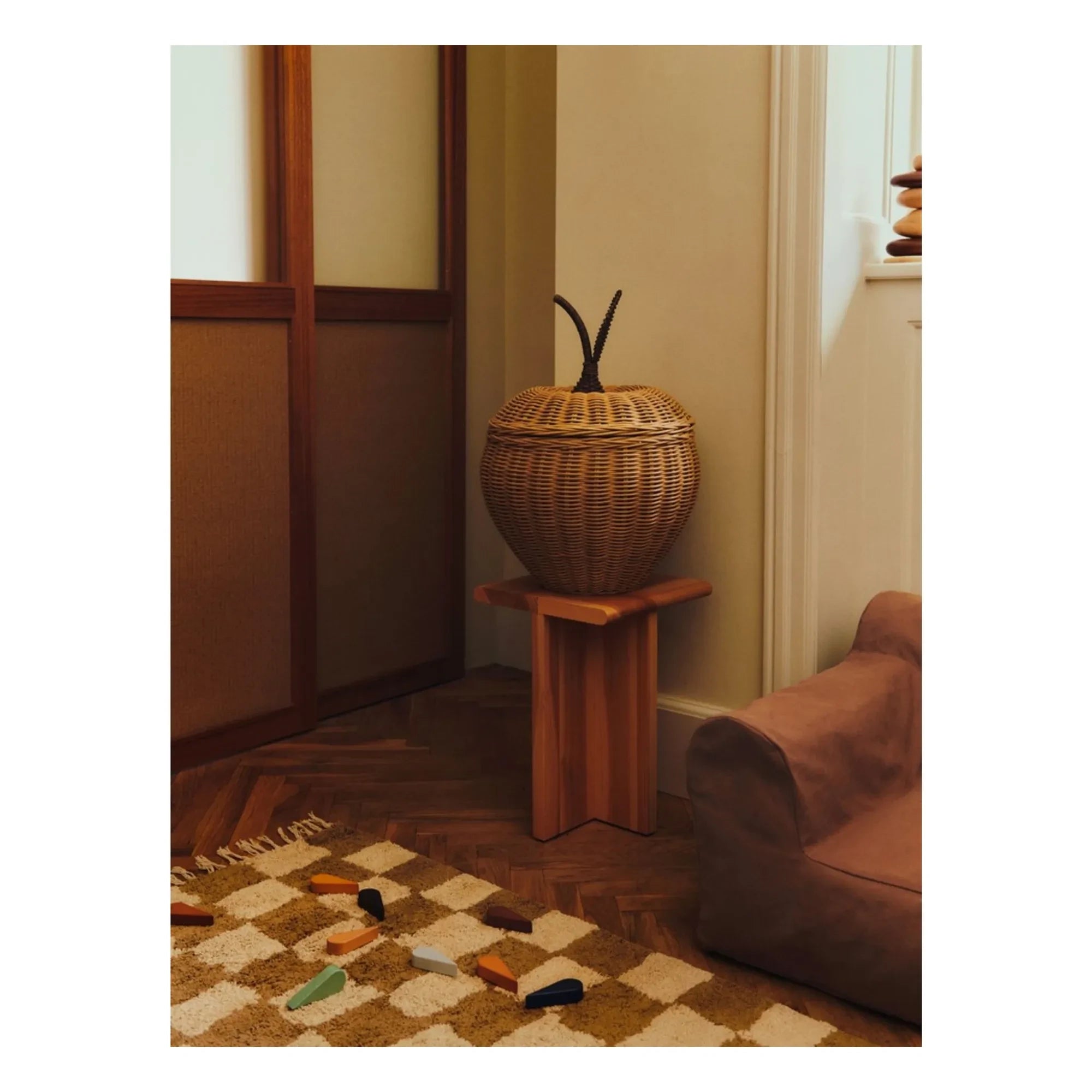Ferm Living Kids - Mara halıları | Kahverengi