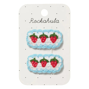 Rockahula Kids - 2’li Çilek Kancalı Çubuk Seti | Beyaz