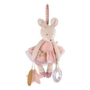 Moulin Roty - Aktivite peluş Fare - Minik dans okulu